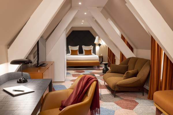 Superior room at hotel Colombier - Colmar