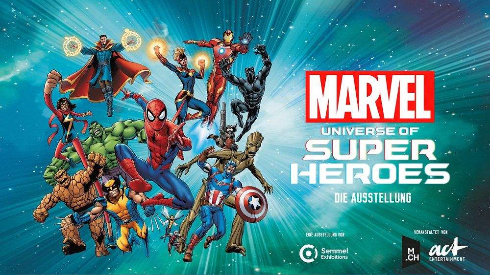 Exposition Marvel Universe of Super Heroes du 23 mars au 31 août 2024